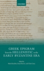 Image for Greek epigram from the Hellenistic to the early Byzantine era
