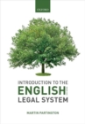 Image for Introduction to the English Legal System 2019-2020