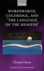 Image for Wordsworth, Coleridge, and &#39;the language of the heavens&#39;