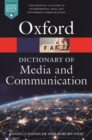 Image for A dictionary of media and communication