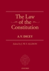 Image for The law of the constitution