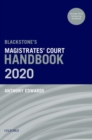 Image for Blackstone&#39;s Magistrates&#39; Court Handbook 2020