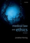 Image for Medical Law and Ethics