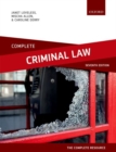 Image for Complete Criminal Law