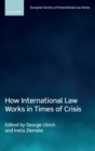Image for How international law works in times of crisis