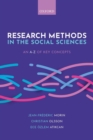 Image for Research methods in the social sciences  : an A-Z of key concepts