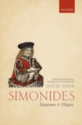 Image for Simonides  : epigrams and elegies