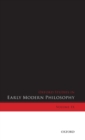 Image for Oxford Studies in Early Modern Philosophy, Volume IX