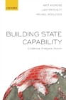Image for Building state capability  : evidence, analysis, action