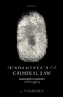 Image for Fundamentals of criminal law  : responsibility, culpability, and wrongdoing