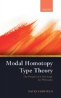 Image for Modal homotopy type theory  : the prospect of a new logic for philosophy