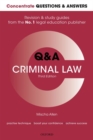 Image for Criminal law  : law revision and study guide