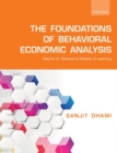 Image for The Foundations of Behavioral Economic Analysis
