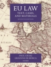 Image for EU law  : text, cases, and materials