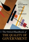 Image for The Oxford handbook of the quality of government