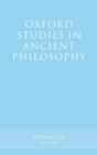 Image for Oxford studies in ancient philosophyVolume 59