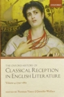 Image for The Oxford History of Classical Reception in English Literature