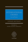 Image for International Crimes: Law and Practice