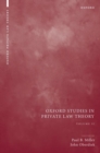 Image for Oxford Studies in Private Law Theory: Volume II