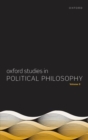 Image for Oxford studies in political philosophyVolume 9
