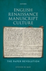 Image for English Renaissance Manuscript Culture