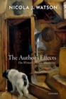 Image for The author&#39;s effects  : on writer&#39;s house museums