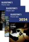 Image for Blackstone&#39;s Police Q&amp;A 2024 Three Volume Pack