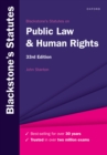 Image for Blackstone&#39;s statutes on public law &amp; human rights