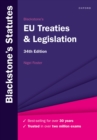 Image for Blackstone&#39;s EU Treaties &amp; Legislation