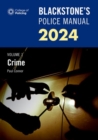Image for Blackstone&#39;s police manual 2023Volume 1,: Crime