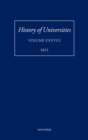 Image for History of universitiesVolume XXXVI/2