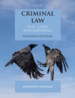 Image for Criminal law  : text, cases, and materials