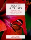 Image for Equity &amp; Trusts