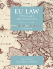 Image for EU Law : Text, Cases, and Materials UK Version