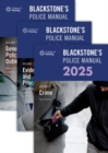 Image for Blackstone&#39;s Police Manuals 2025 Three Volume Set