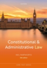 Image for Constitutional and Administrative Law
