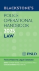 Image for Blackstone&#39;s Police Operational Handbook 2025