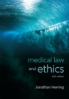 Image for Medical Law and Ethics