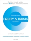Image for Equity and Trusts Concentrate