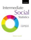 Image for Intermediate social statistics  : a conceptual and graphic approach