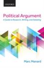 Image for Political argument  : a guide to research, writing, and debating