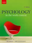 Image for Psychology in the work context