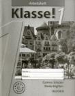 Image for Klasse! 1: Workbook 1 Euro Edition