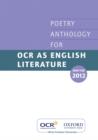 Image for Poetry anthology for OCR AS English literature