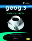 Image for geog.3: resources &amp; planning OxBox CD-ROM