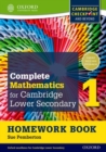 Image for Complete Mathematics for Cambridge Lower Secondary Homework Book 1 (First Edition) - Pack of 15