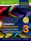 Image for Oxford international maths for Cambridge secondary 1  : for Cambridge Checkpoint and beyond: Student book 3