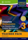 Image for Complete Mathematics for Cambridge Lower Secondary Teacher Pack 3 (First Edition)
