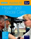 Image for Applied A2 health and social care
