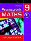 Image for Framework Maths Year 9 Extension Teacher Book